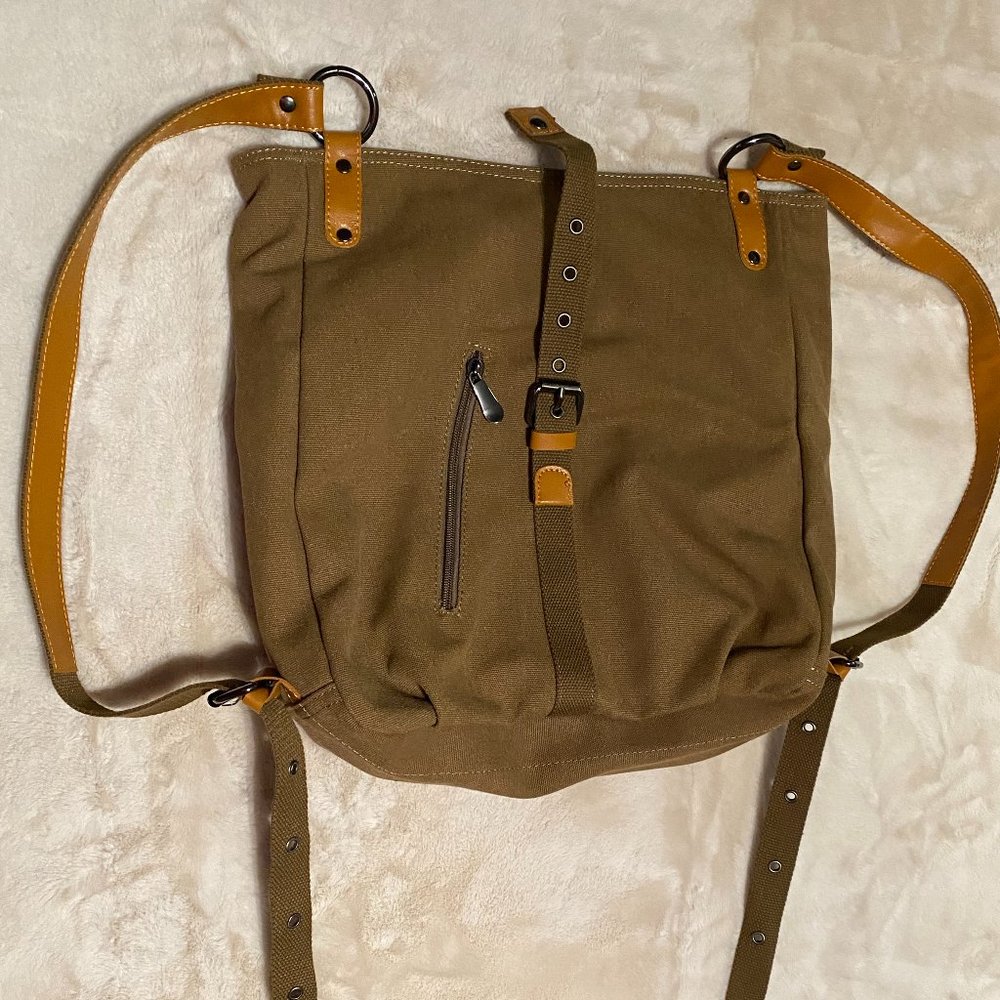 OKPTA Canvas Backpack - Brand NEW!